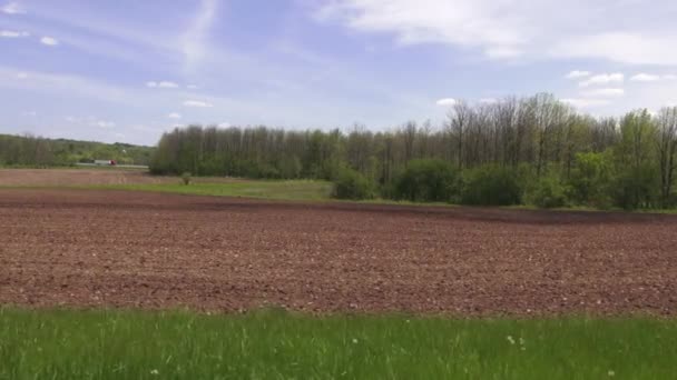 Boden, Schmutz, Erde, Boden, Bauernhof, Landwirtschaft, Frühling — Stockvideo