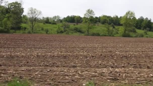 Boden, Schmutz, Erde, Boden, Bauernhof, Landwirtschaft, Frühling — Stockvideo