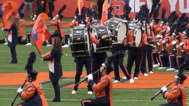 Marching Band, Music Performance — Stock Video