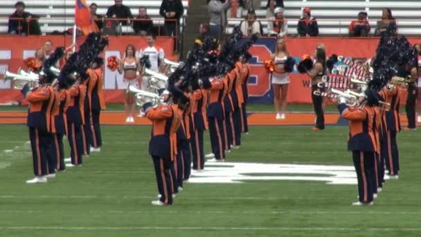 Marching Band, müzik performansı — Stok video