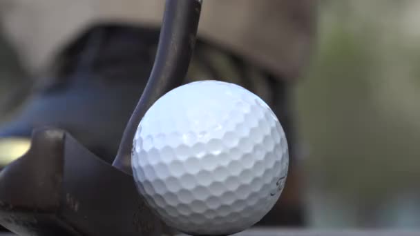 Sätta, Pro golfare, sport — Stockvideo