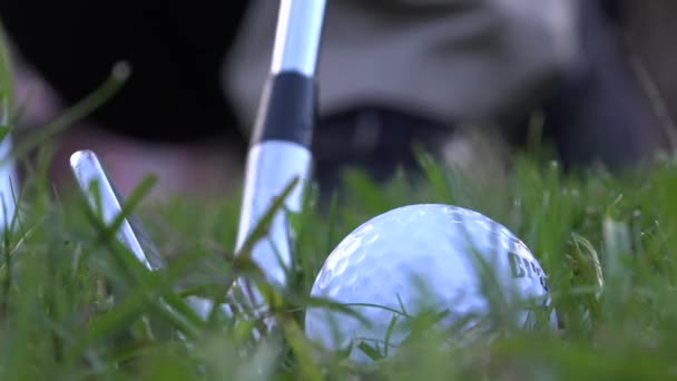 高尔夫挥杆 — 图库视频影像