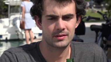 dostum, erkek, bira, alkol