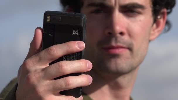 Selfie, Self Photography, Cell Phones — Stock Video