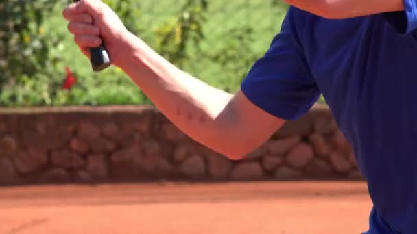 Tennis, RACKETSPORTEN — Stockvideo