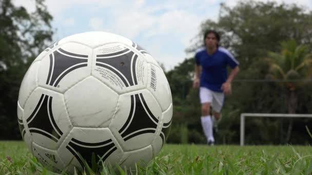 Soccer Ball, Futbol, Footy, sport — Stockvideo