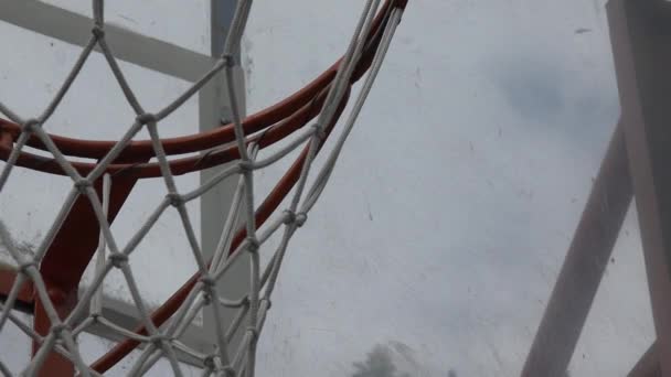 Basket Hoop Friidrott Sport — Stockvideo