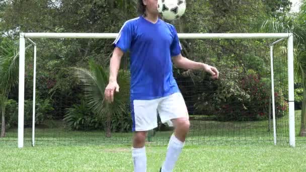 Fotboll Tricks, skicklighet, professionell, sport — Stockvideo