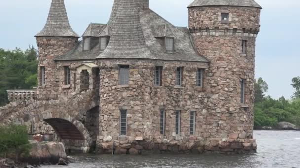 Castillo, Edificios antiguos, Medieval — Vídeo de stock