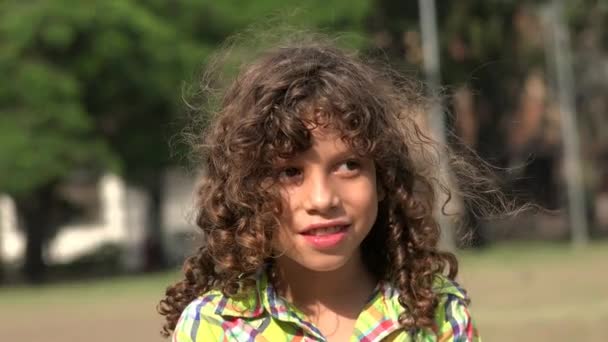 Happy Disabled Young Boy — Stock Video