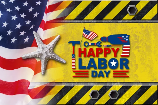 Happy Labor Day concepts — стоковое фото