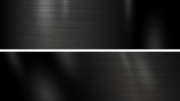 Schwarz Metall Textur Hintergrund Vektor Illustration — Stockvektor