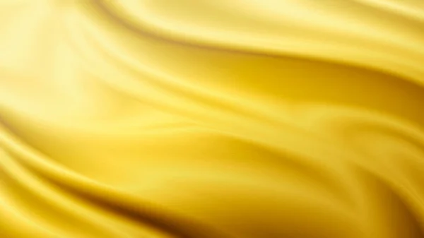 Golden Luxury Fabric Background Illustration — 图库照片