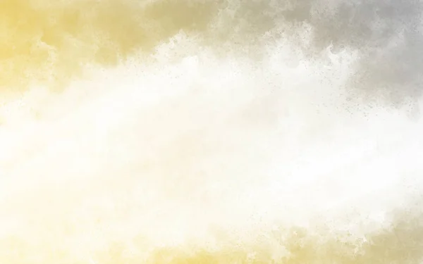 Gelbe Und Graue Aquarell Textur Hintergrund Illustration — Stockfoto