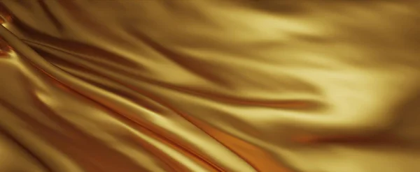Altın Lüks Kumaş Arkaplan Oluşturma — Stok fotoğraf