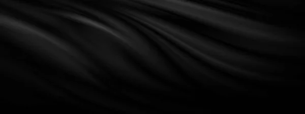 Tissu Noir Texture Fond Illustration — Photo