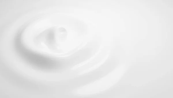 Bílé Kosmetické Krém Pozadí Vykreslení — Stock fotografie