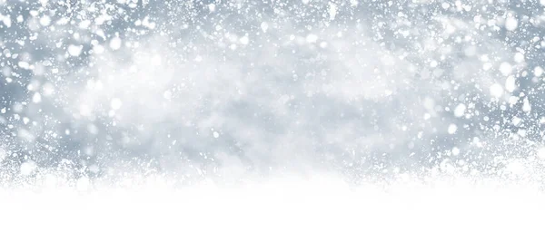 Inverno Natal Design Fundo Neve Queda Ilustração — Fotografia de Stock