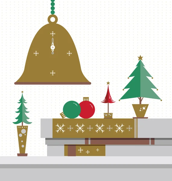 Christmas dekorasyon — Stok Vektör