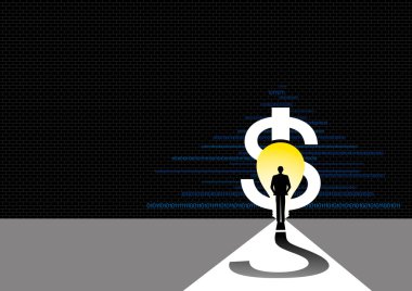 İş adamı ileri geleceğe