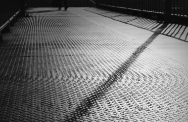 Geceleri Üstgeçit doku metal