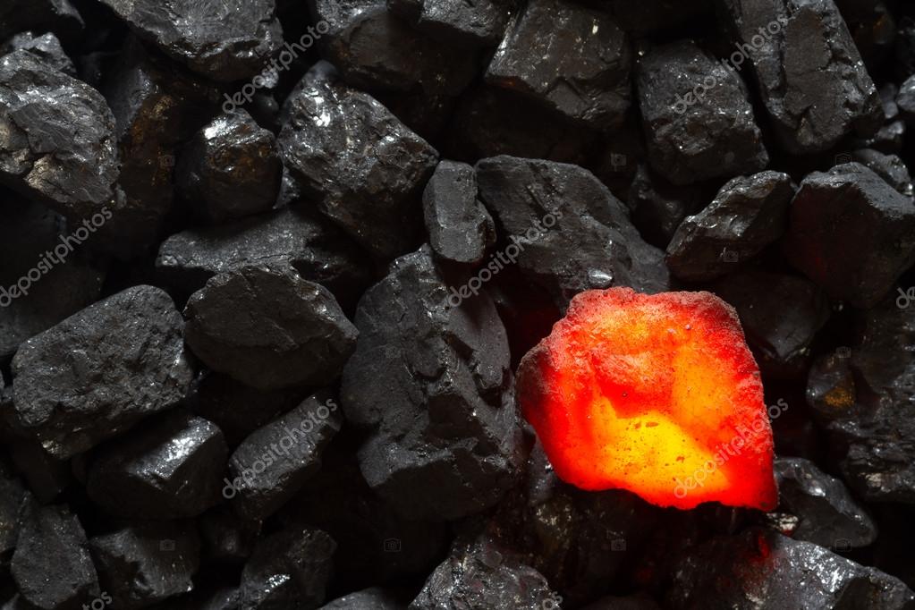 Red hot Charcoal on raw coal Stock Photo macrowildlife 103169504