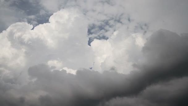 Nuvens no lapso de tempo do céu — Vídeo de Stock