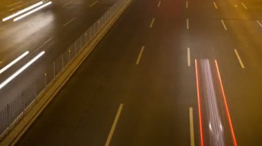 Geceleri kentsel trafik