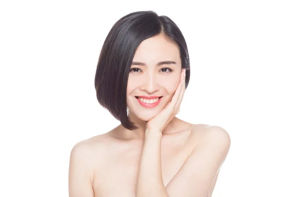 중국 여자 얼굴 표정 — 스톡 사진