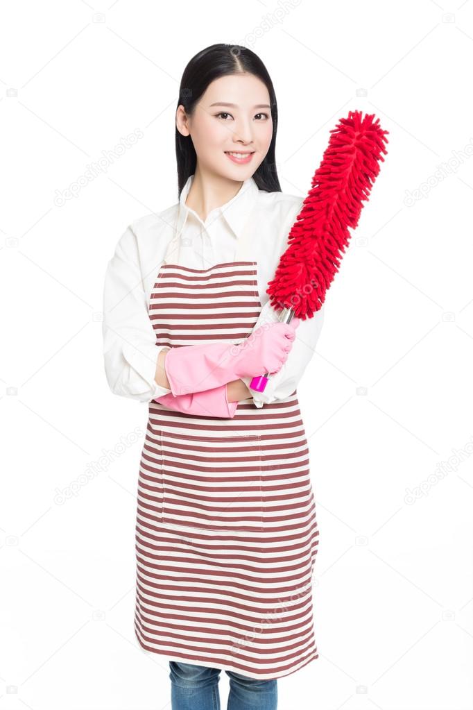 Female cleaner