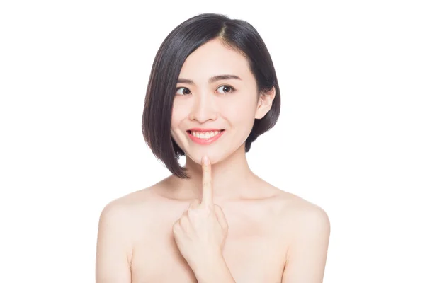 Chinese woman facial expressions — Stock Photo, Image