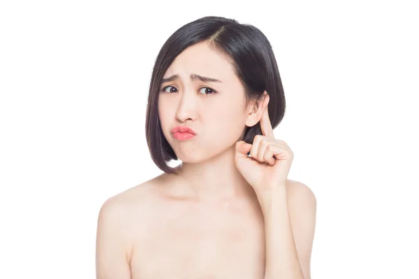 Chinese woman facial expressions — Stock Photo, Image