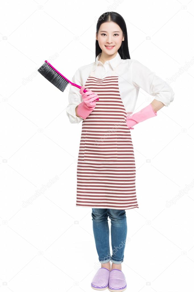 female cleaner