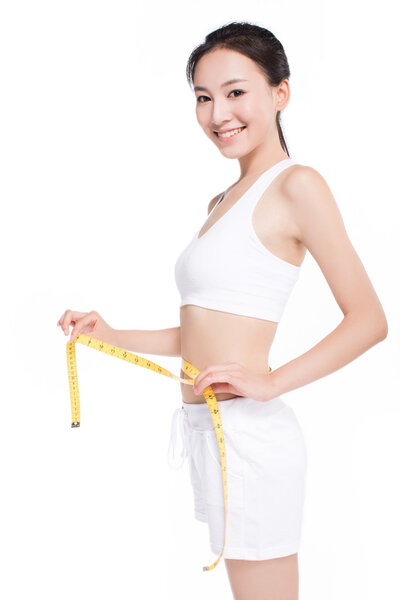 женщина с лентой
