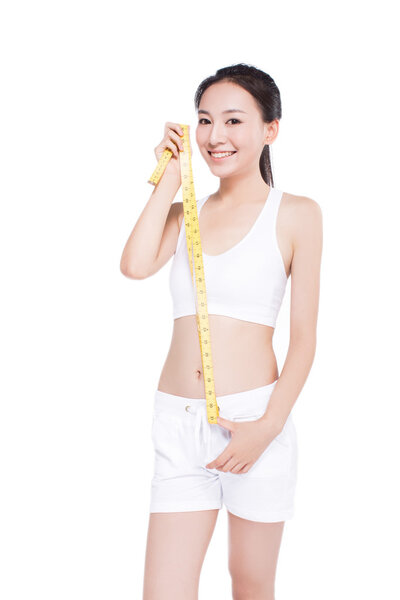 женщина с лентой
