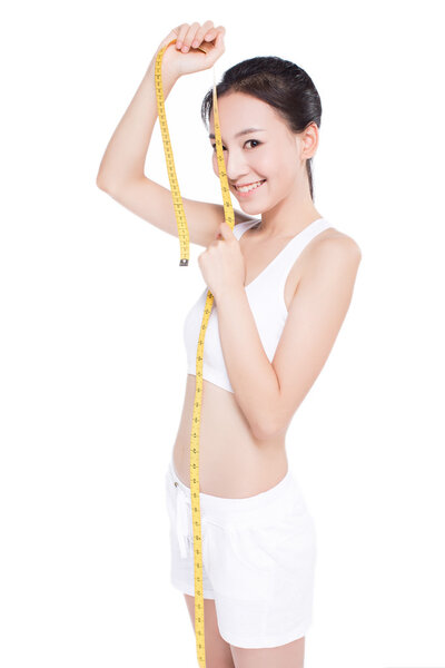 женщина с лентой
