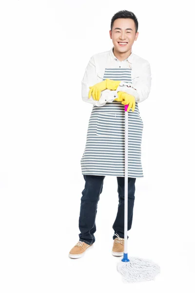 Limpiador masculino —  Fotos de Stock