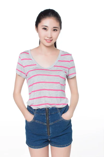 Beautiful chinese model — Stock Photo, Image
