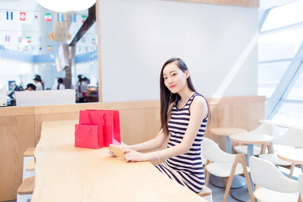 Отдых в торговом центре Стоковое Фото