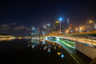 Geceyle Singapur, Marina Körfezi 'nde Vuruldu