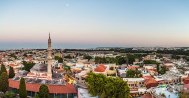 Havadan görünümü Panorama, Rodos, Yunanistan