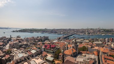 Istanbul ve boğaz Panoraması