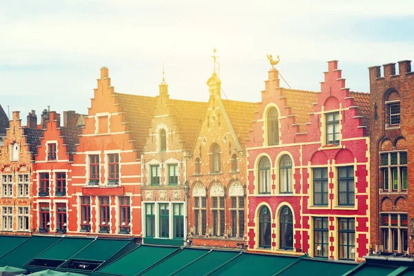 Середньовічне місто Брюгге — стокове фото