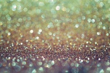 Altın glitter bokeh arka plan