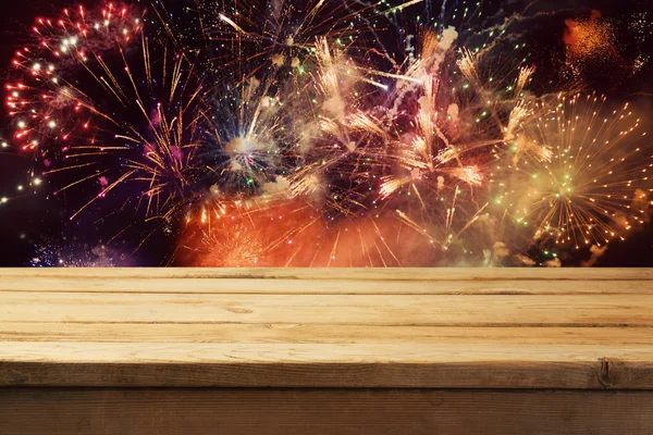 4th of July fireworks background — Stock Photo, Image