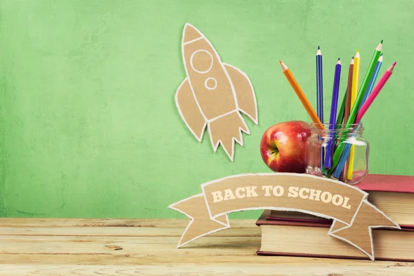 Back to school background — Stock Photo, Image