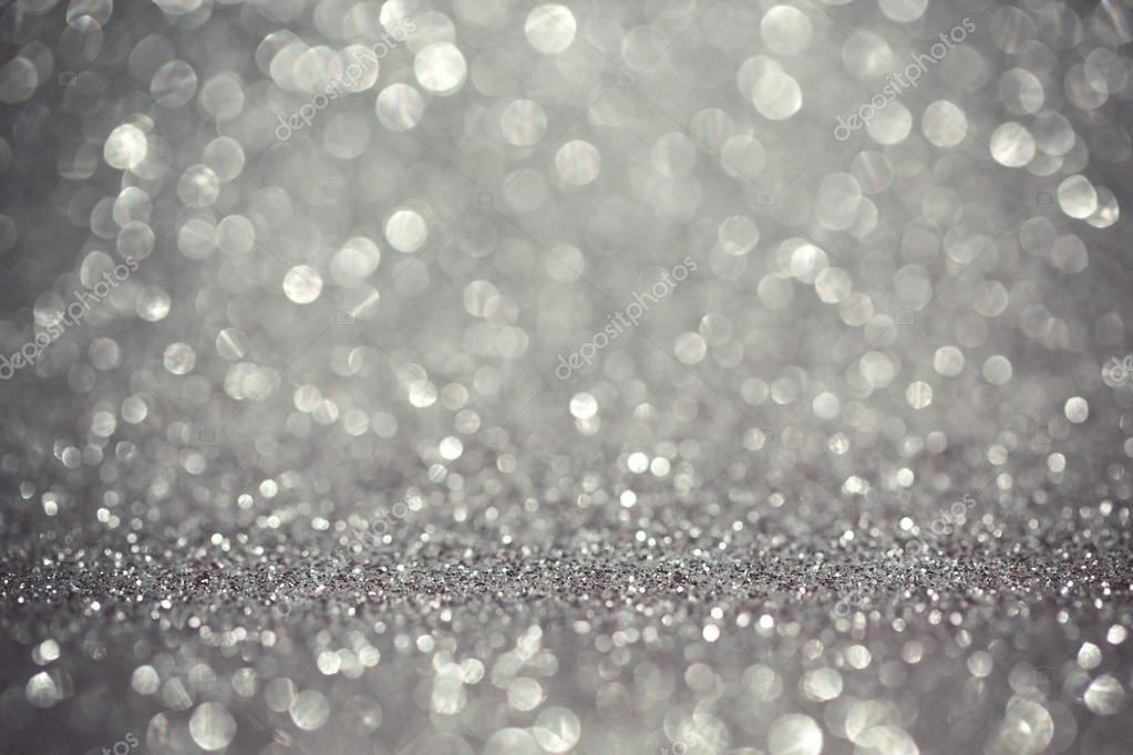 Silver glitter bokeh background Stock Photo by ©maglara 114588268