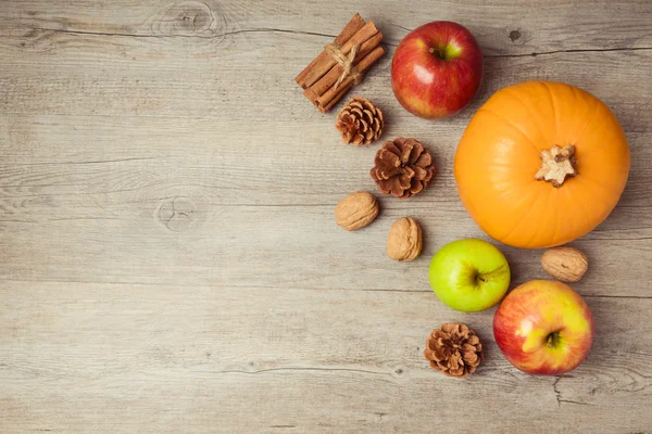 Frutas e produtos hortícolas de outono — Fotografia de Stock
