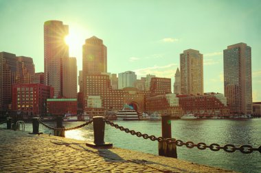 Boston Limanı ve Finans Bölgesi