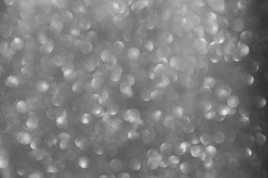 Gümüş bokeh arka plan